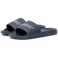 Tommy Hilfiger TOMMY HILFIGER RAISED POOL SLIDE Pantolette, Sommerschuh, Badeschuh, Haussschuh mit Logoschriftzug