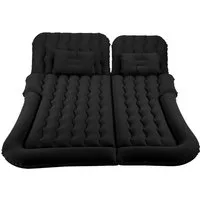 Clanmacy Luftbett Auto Luftbett Aufblasbare mit 12V Pumpe 178 x 126 x 13cm schwarz, (1-tlg)