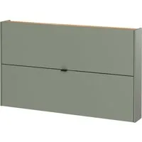 GERMANIA Schuhschrank Ameca (1-St) für schmale Flure, Tiefe: 18cm, Soft-close, Breite: 100 oder 140 cm