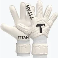 T1TAN Torwarthandschuhe Torwarthandschuhe Kinder Classic White-Out