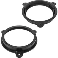 tomzz Audio Lautsprecherringe Adapter passt für Renault Clio Megane Nissan Note Mi Auto-Lautsprecher