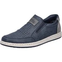 Rieker Slipper, Slip-on Sneaker, Loafer, Komfortschuh mit Gummizug für guten Sitz