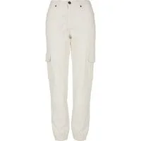URBAN CLASSICS Bequeme Jeans Urban Classics Damen Ladies Organic Stretch Denim Cargo Pants (1-tlg)