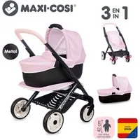 Smoby Kombi-Puppenwagen Maxi-Cosi Puppenwagen 3-in-1, Made in Europe