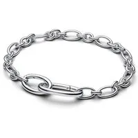 Pandora Armband Me Armband Aufklappbare Glieder Oval Silber 594678C00 17.5 cm