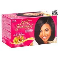 Soft & Sheen Carson Haarspülung Soft & Beautiful No-Lye Ultimate Relaxer Kit Regular 580 g