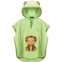 Laynenburg Badeponcho Kinder mit Kapuze - 100% Baumwolle - Strandponcho, Handtuch Poncho aus Frottee für Baby Jungen Mädchen