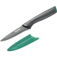 Tefal Schälmesser Fresh Kitchen, 9 cm, Klingen aus rostfreiem Stahl, Titan-Versiegelung, Klingenschutz