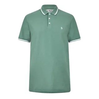 Original Penguin - Poloshirt für Herren, Regulär, kurzärmlig (Ölblau)