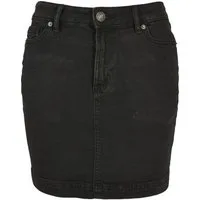 URBAN CLASSICS Maxirock Urban Classics Ladies Organic Stretch Denim Mini Skirt (1-tlg)