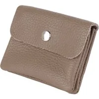 MIRROSI Mini Geldbörse Kleines Mittelgroßes Portemonnaie MADE IN ITALY Echtleder (11x8x2cm BxHxT), viele tolle Trendfarben zur Auswahl, leicht