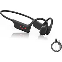Tekoo Knochenleitungs-Kopfhörer, Bluetooth 5.4 & MP3, IPX8 Wasserdicht Open-Ear-Kopfhörer (Bluetooth, Bone Conduction Technologie, IPX8 Wasserdicht, Integrierter 32GB)