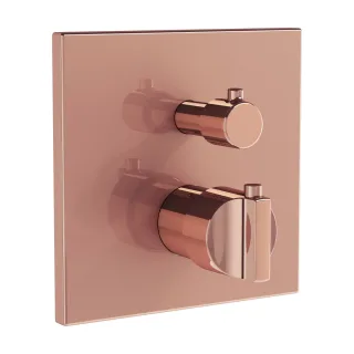 VitrA Suit Thermostat-Einhebel-Brausearmatur V-Box Unterputzmontage Kupfer Soft,A4287329 A4287329