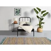 loft24 Bett Ariel, Metallbett, Bettgestell aus Metall, modern, 90x200 cm