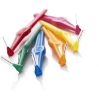 TePe Interdentalbürsten 2x TePe Angle Interdentalbürsten gemischt 0,4mm bis 0,8mm 2x 6 Stück
