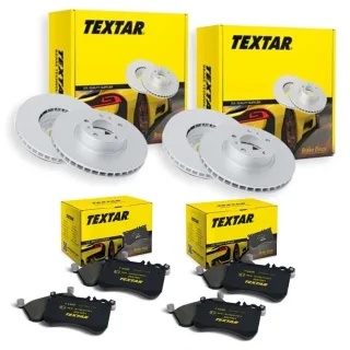 Textar Bremsscheiben + Bremsbel?ge vorne + hinten BMW X3 X4