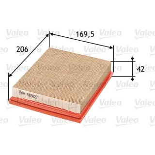 Valeo Luftfilter Citroen Xsara Peugeot 206 585027