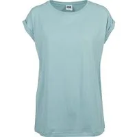 URBAN CLASSICS Kurzarmshirt Urban Classics Damen Ladies Extended Shoulder Tee (1-tlg)