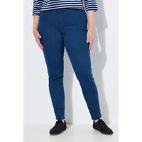 Ulla Popken Jeggings Jeggings schmales Bein Elastikbund Biobaumwolle