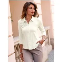 Witt Klassische Bluse Jersey-Bluse 3/4-Arm