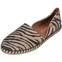 VERBENAS CARMEN Espadrille zebra camel