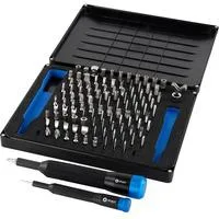 Manta Precision Bit-Satz schwarz/blau, 114-teilig