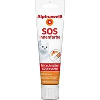 Wand- und Deckenfarbe ALPINAWEISS SOS Innenfarbe, 100ml