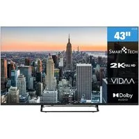 Smart Tech 43FV02V LED-Fernseher (108 cm/43 Zoll, Full HD, VIDAA Smart TV, VIDAA Smart TV, Triple-Tuner)