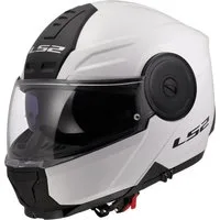 LS2 Motorradhelm FF902 Scope II Klapphelm, vorbereitet für Kommunikationssystem,Notfallsystem-Polsterung (EQ