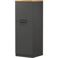 KOCHSTATION Vorratsschrank KS-Sole,Hauswirtschaftsschrank,Stauschrank,Küchenschrank Breite/Höhe 60/165 cm, 5 Fächer
