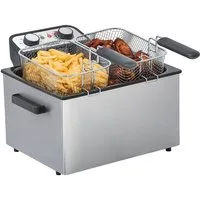 Steba Kaltzonenfritteuse DF 300, 3000 W, Fassungsvermögen bis zu 1,5 kg (optimal 1 kg)