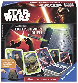 Ravensburger Spiele 21209 - STAR WARS: das große Lichtschwert Duell Aktions- und Geschicklichkeitsspiel