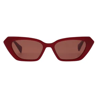 AllSaints - Katzenauge-Sonnenbrille für Damen (Rot)
