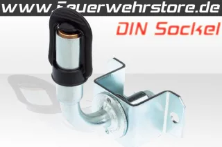 DIN Aufsteckrohr zur seitlichen Montage schwenkbar