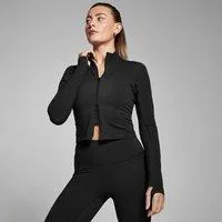 MP Damen Tempo Crop-Jacke – Schwarz - L