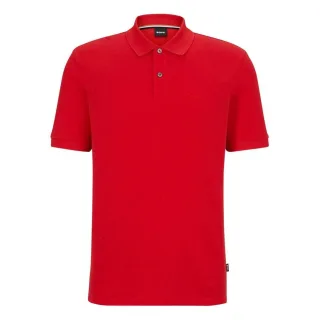 Boss - "Pallas" Poloshirt für Herren, Baumwolle (Rot)