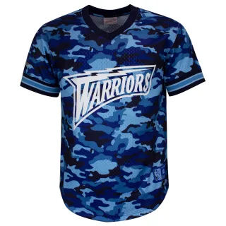 Mitchell & Ness Camo Mesh Team Golden State Warriors Herren T-Shirt
