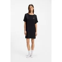 BOSS Nachthemd Element_Nightie aus Stretch-Jersey mit Logo-Print