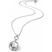 COLLEZIONE ALESSANDRO Lange Kette Gina, Anhänger beidseitig mit Glasstein