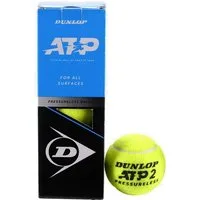 Dunlop Tennisball ATP (drucklos, strapazierfähig, langlebig) Dose 3er