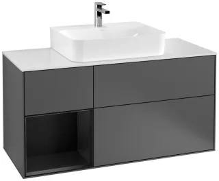 Villeroy & Boch Waschtischunterschrank Finion F16 1200x603x501mm WT mittig, F161PDGK F161PDGK