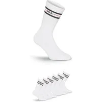 Fila Socken UNISEX LIFESTYLE PLAIN SOCKS (6-Paar) mit eingestricktem Logo