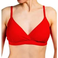 Aquarti Triangel-Bikini Bikini Oberteil Neckholder Push Up Padded Zum Binden