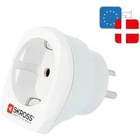 SKROSS Reiseadapter EU to Denmark 1.500232-E Reiseadapter