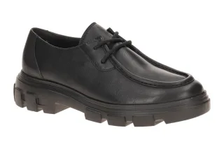 Paul Green PG 1183-071 Damen Plateau Mokassin Halbschuhe schwarz Extra Soft