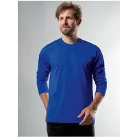 Trigema T-Shirt TRIGEMA Langarmshirt aus 100% Baumwolle (1-tlg)