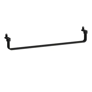 Laufen Handtuchhalter Reling LANI 550 mm schwarz matt, H3811234500001 H3811234500001
