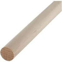 SO-TECH® Kleiderstange Garderobenstange Rundstab Holzstab zum Basteln Ø 30 mm Buche (1 St), Länge: 50 cm