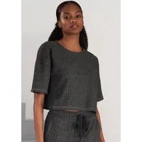 LASCANA 3/4-Arm-Shirt Lounge-/Strickshirt aus weichem Strick, Loungewear