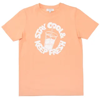 STACCATO - Kn.-T-Shirt soft orange - Gr. - 164